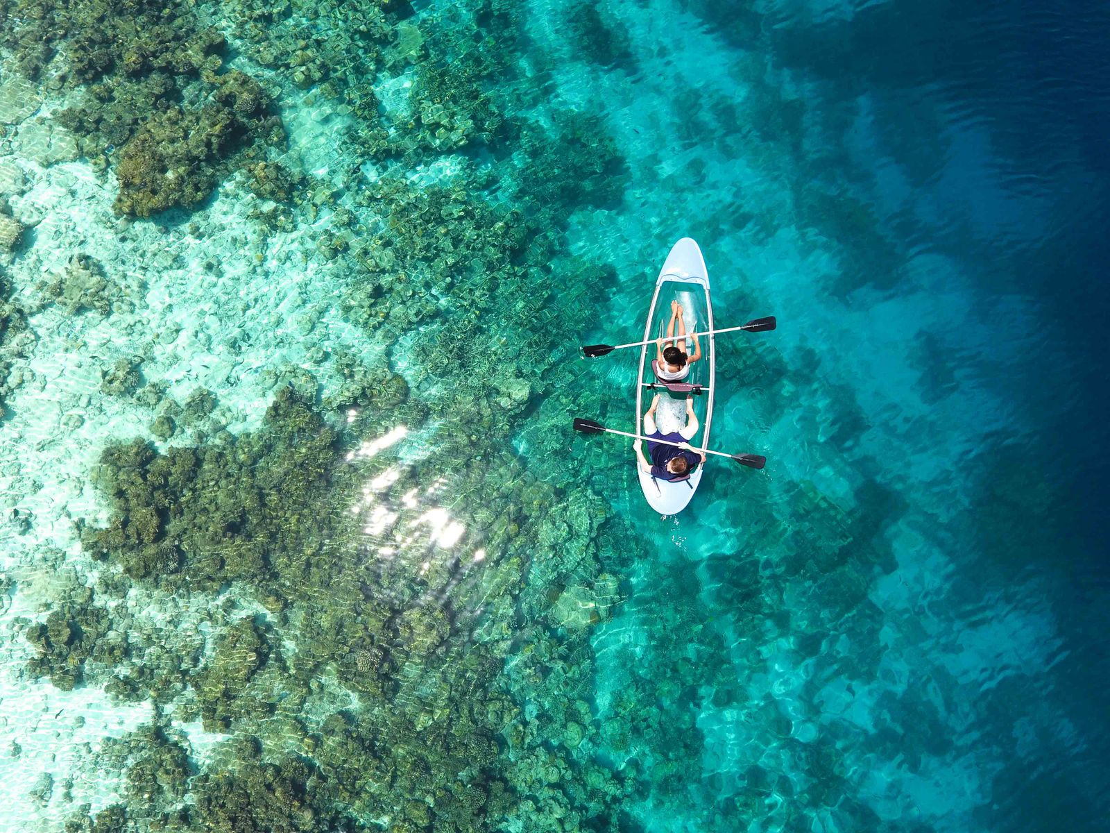 Clear Red Sea water